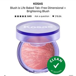 NWOT Kosas blush